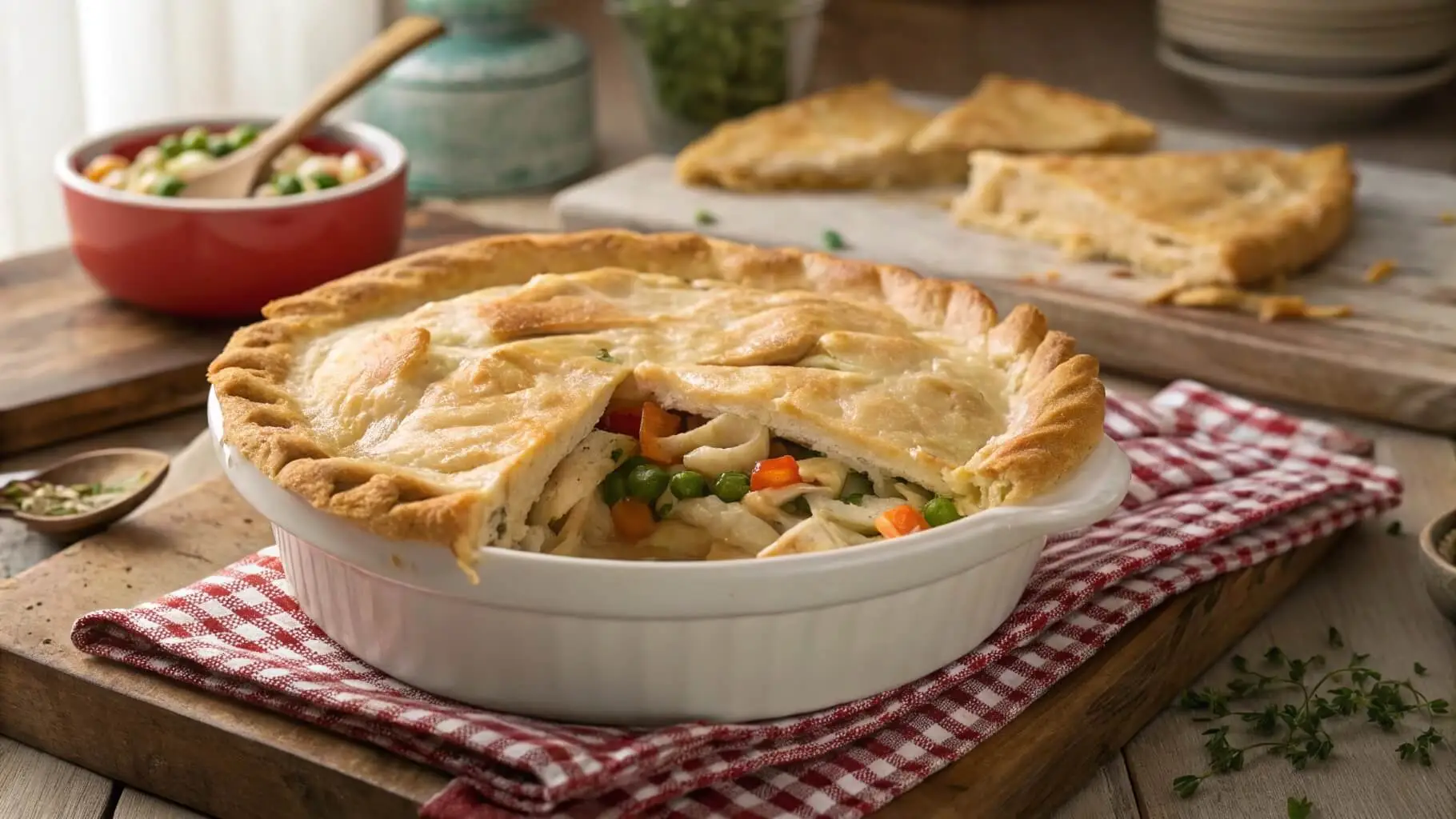 chicken pot pie recipe with cream of chicken soup