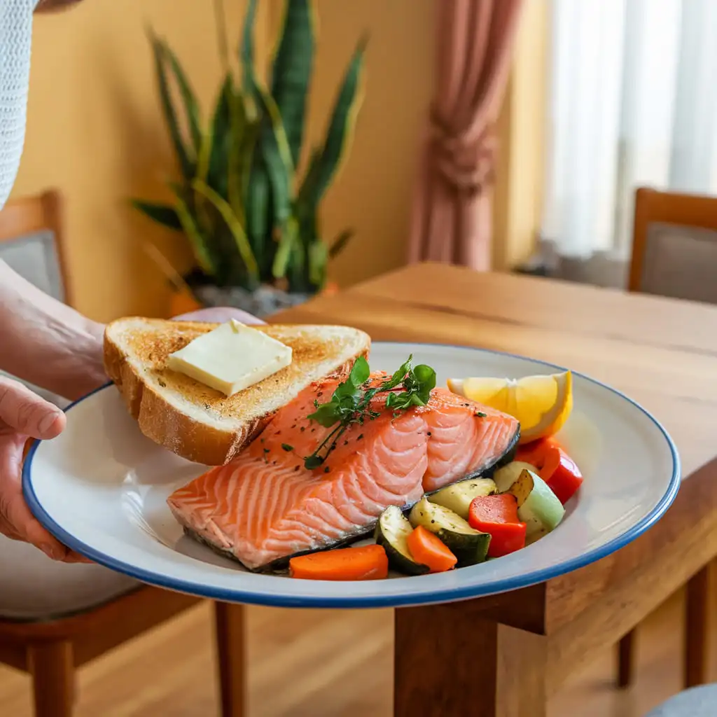 salmon breakfast