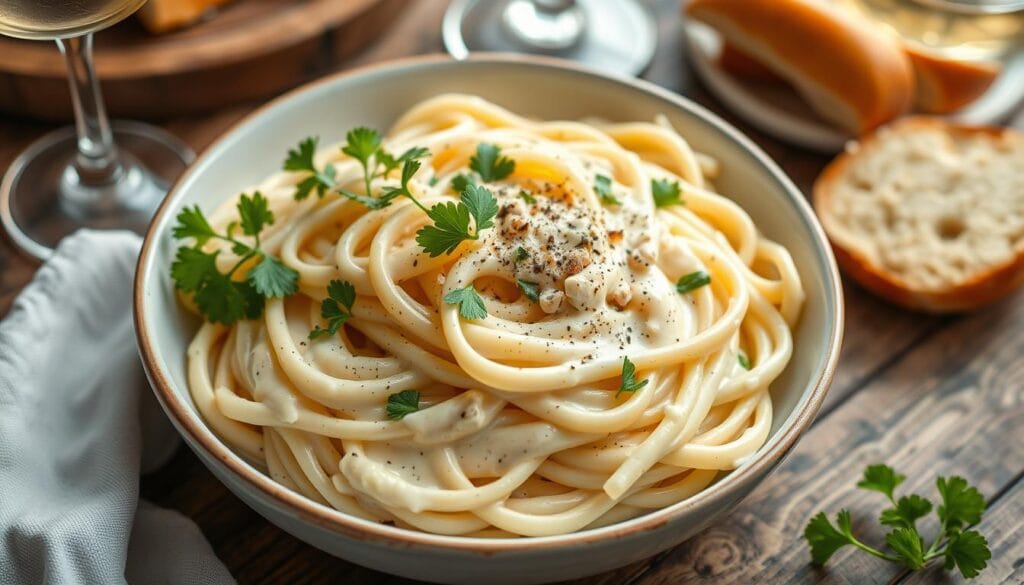 Boursin cheese pasta