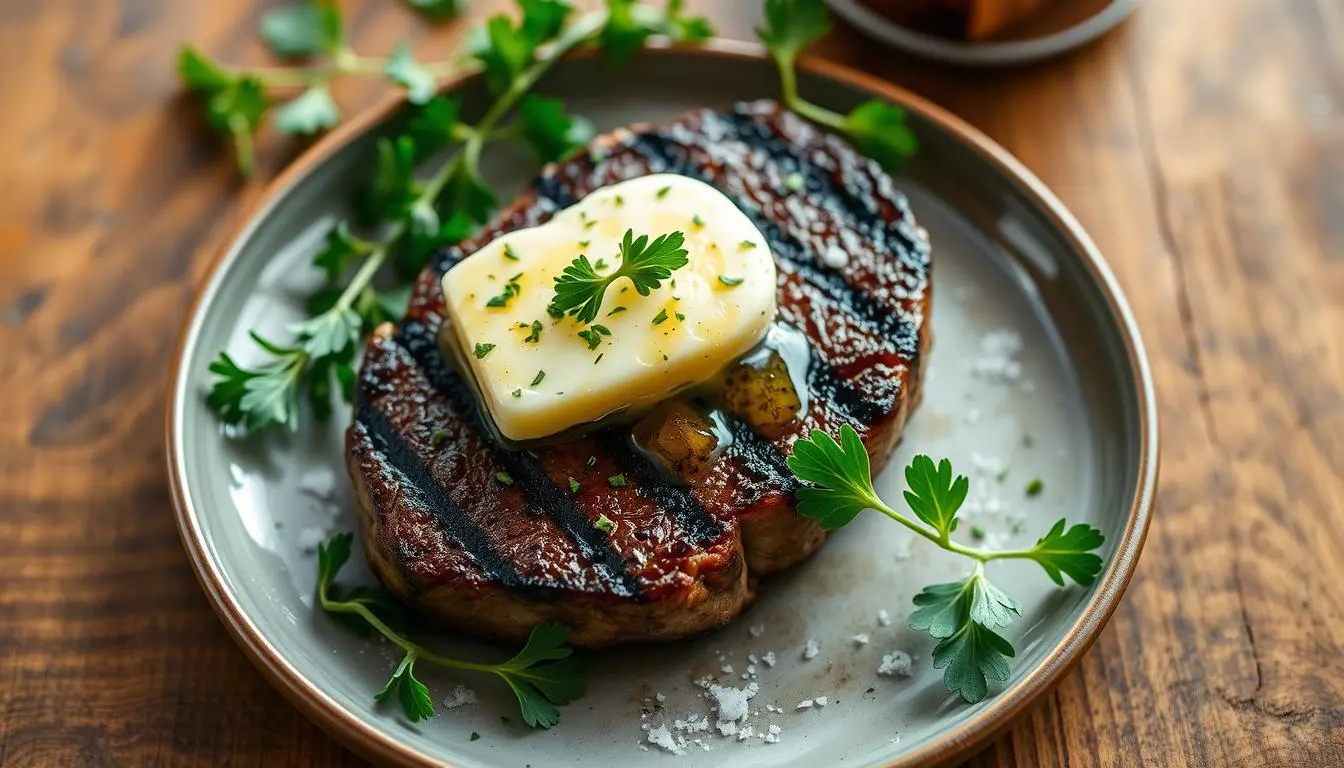 Compound butter for steak