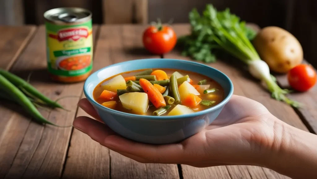 Homesteader Canning Vegetable Soup Recipe