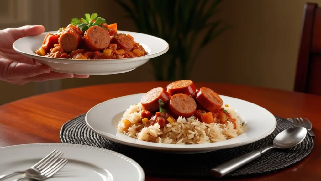 kielbasa recipes with rice