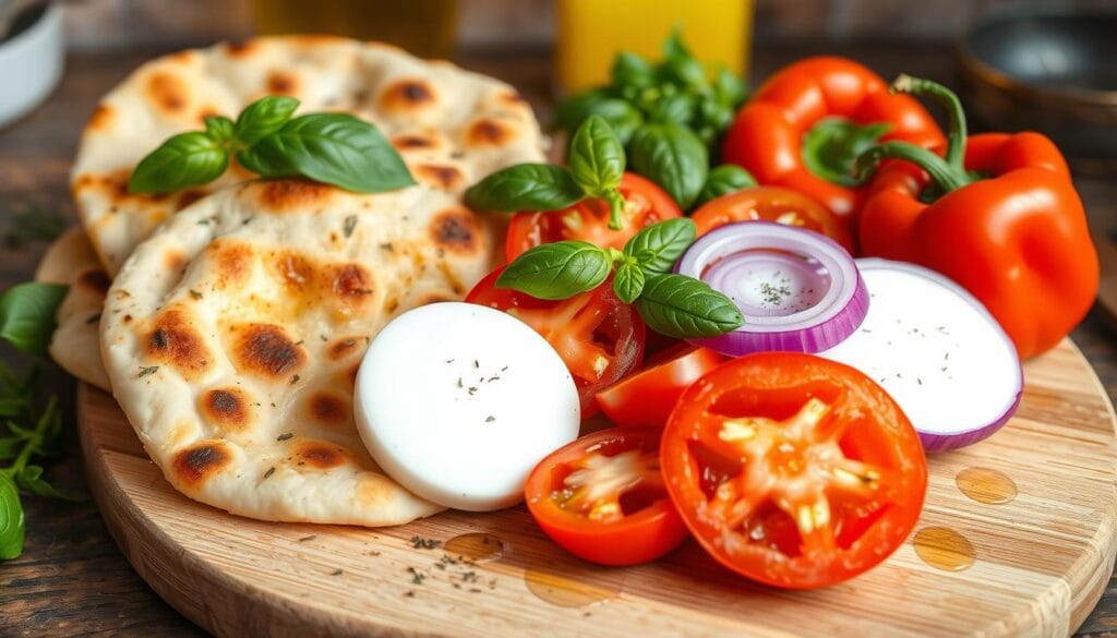 Naan Pizza Recipe 