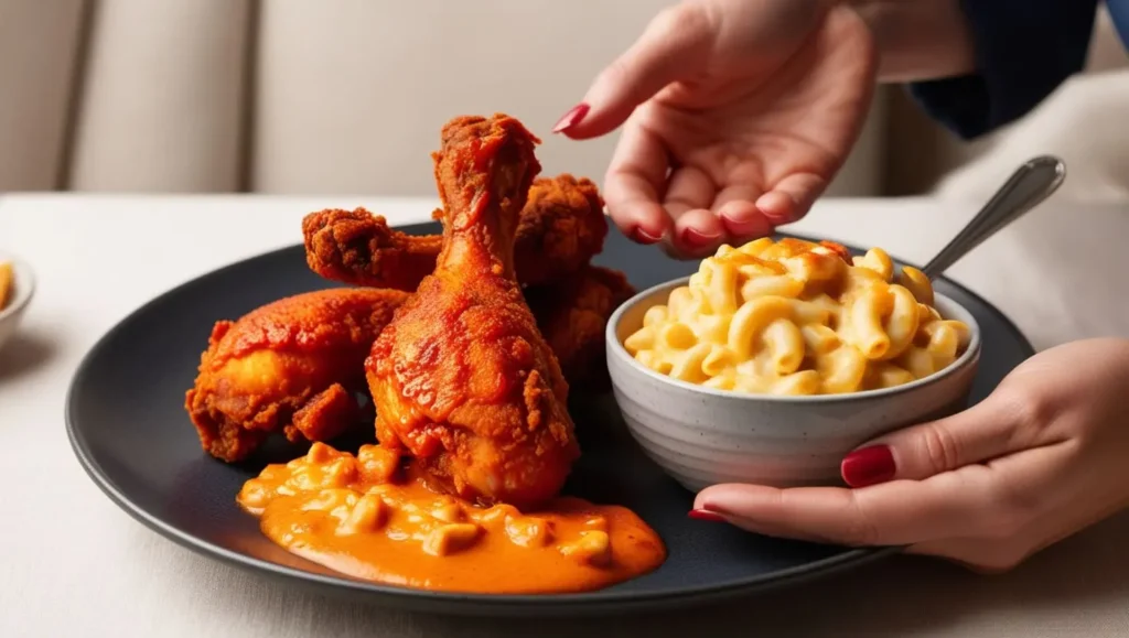 Nashville Chicken with Mac n Cheese