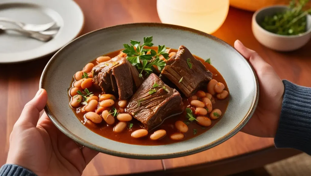 best beef short ribs and beans recipe