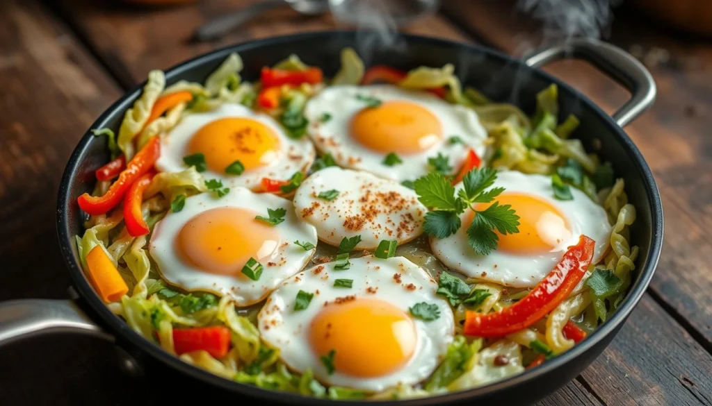 cabbage egg recipe