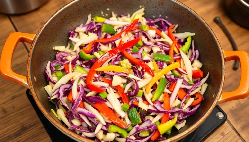 cabbage stir fry