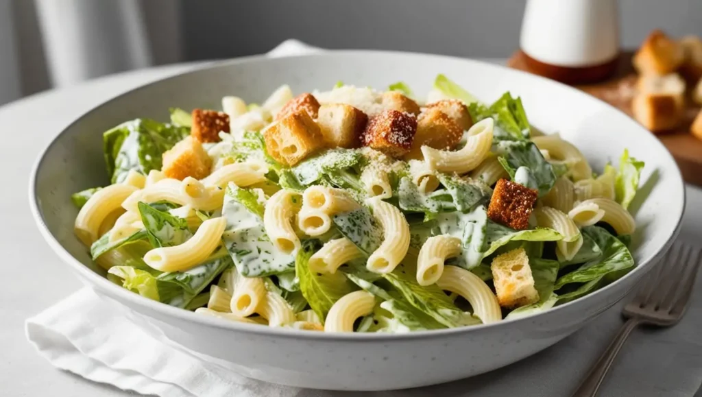 caesar pasta salad