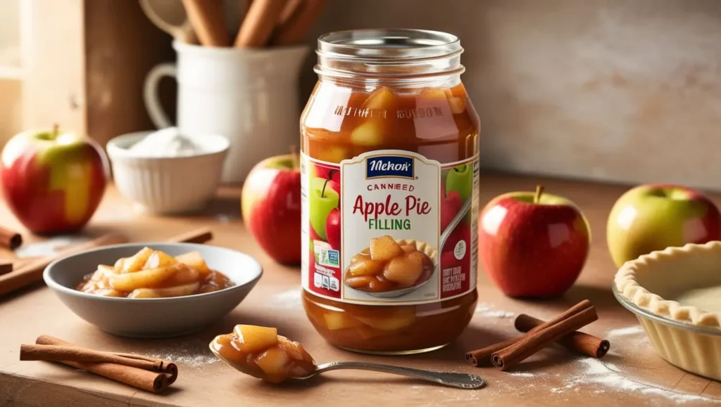 canned apple pie filling