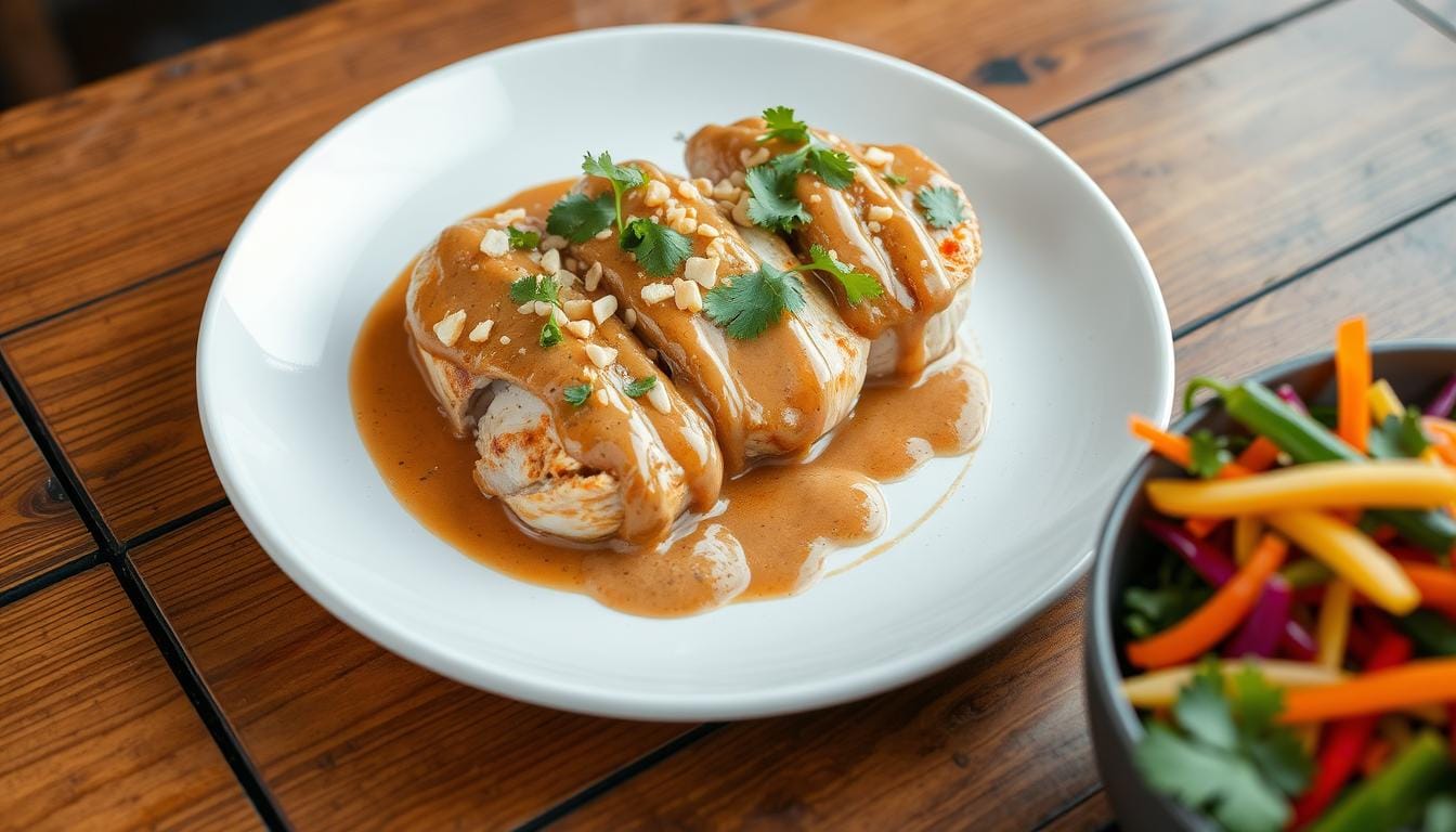 chicken with peanut butter recipe