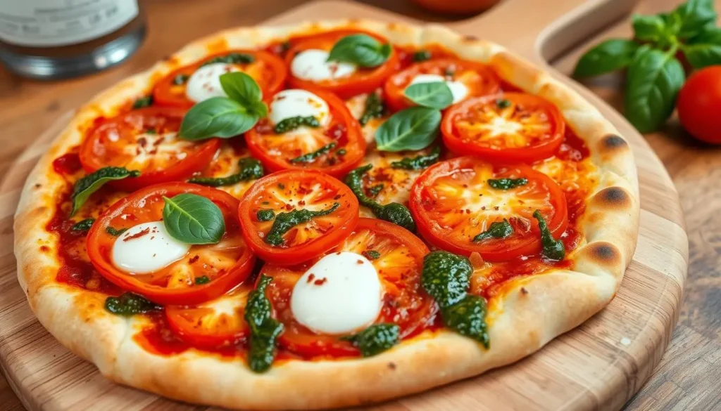 chimichur tomato pizza recipe