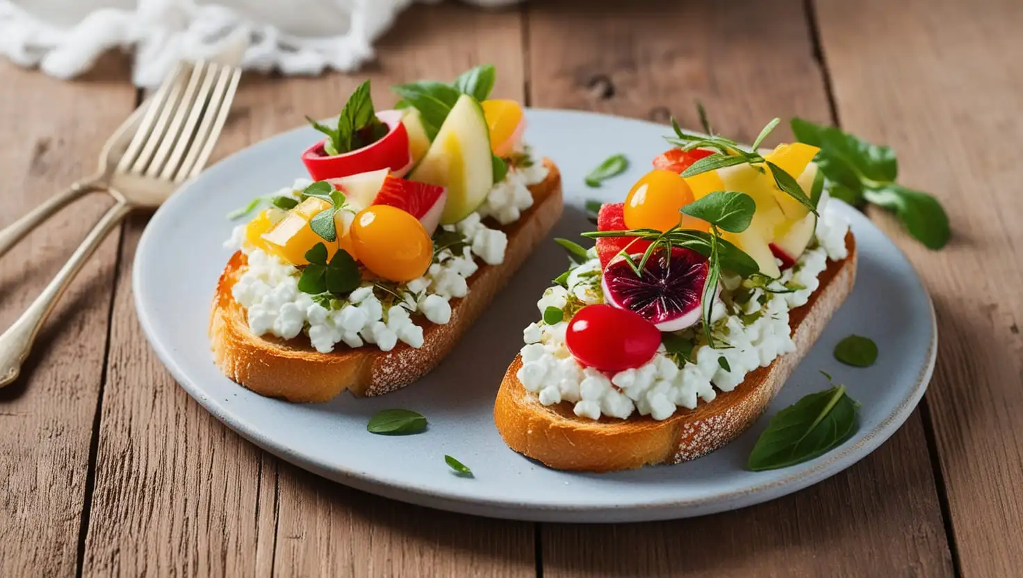 cottage cheese toast