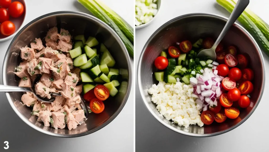 cottage cheese tuna salad