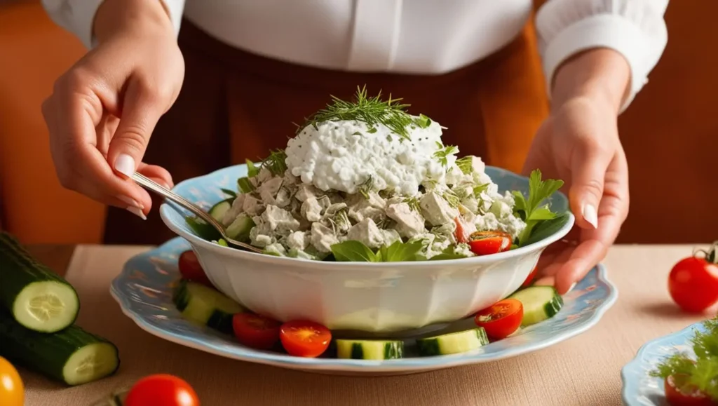 cottage cheese tuna salad