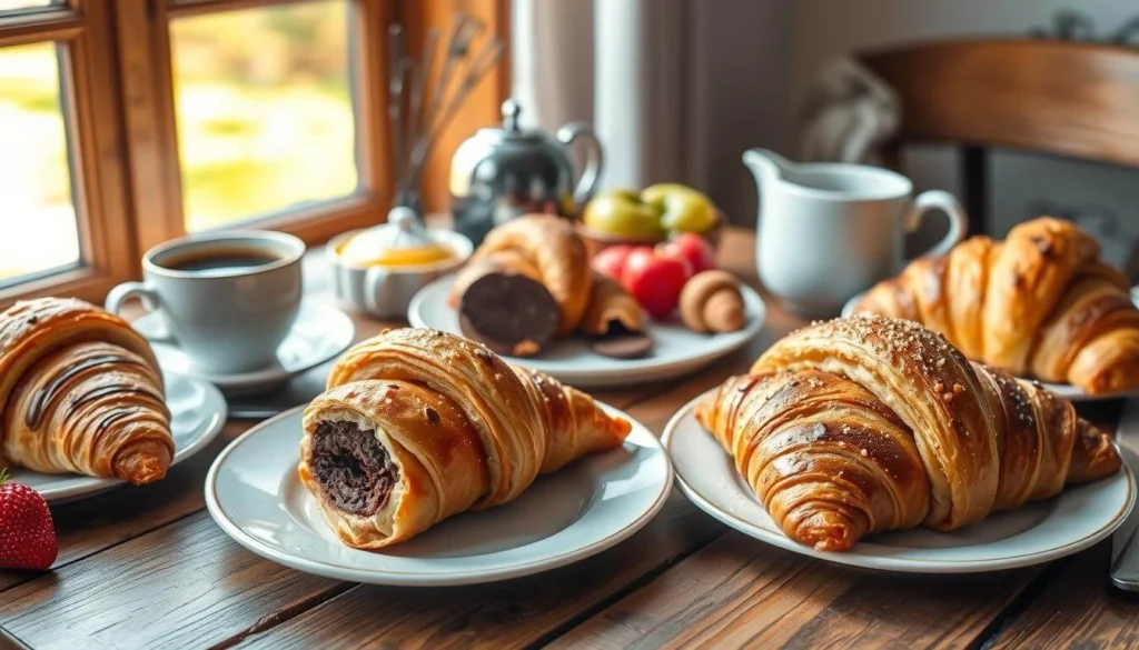 croissant breakfast