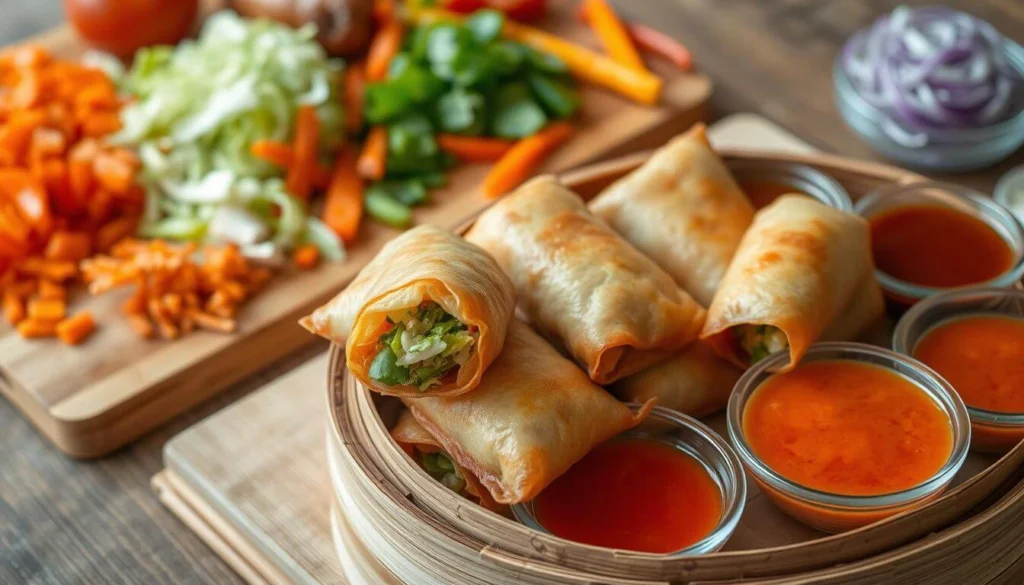 meatless egg roll recipe