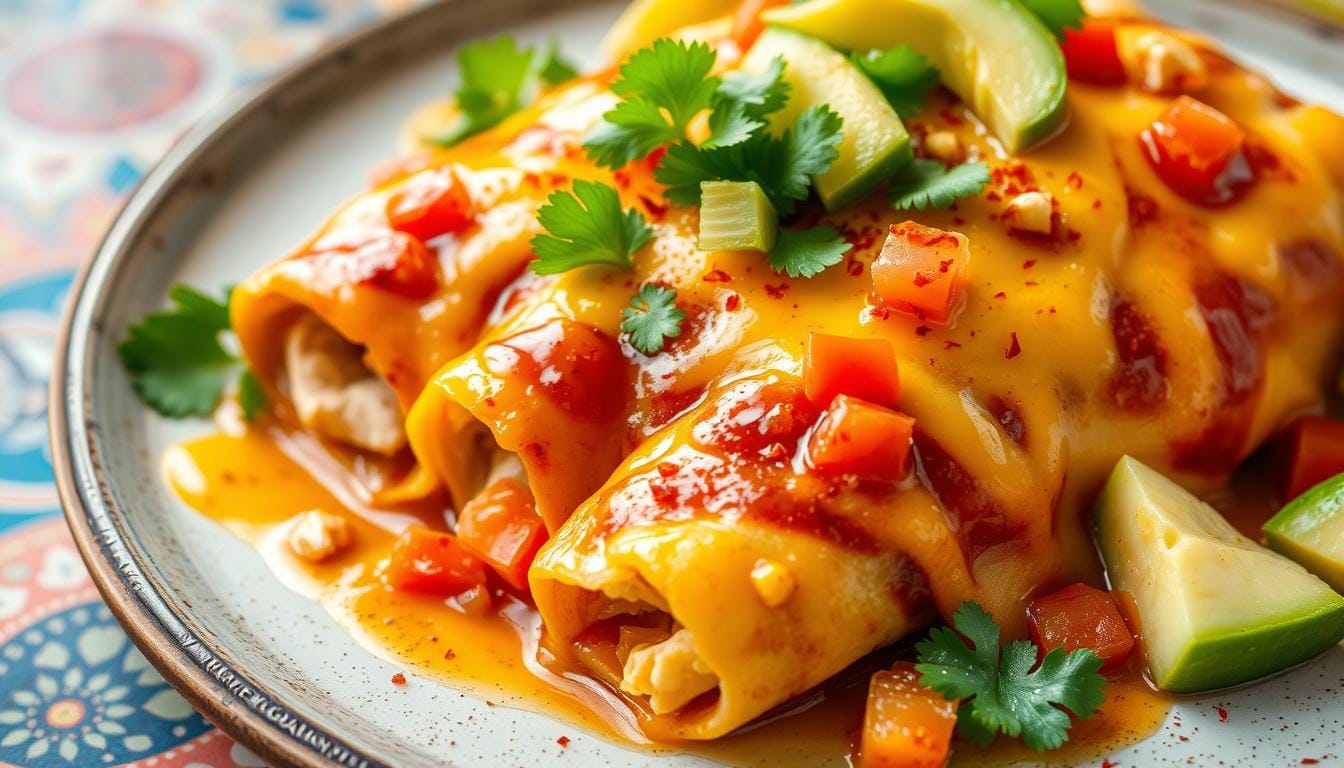 rotisserie chicken enchiladas