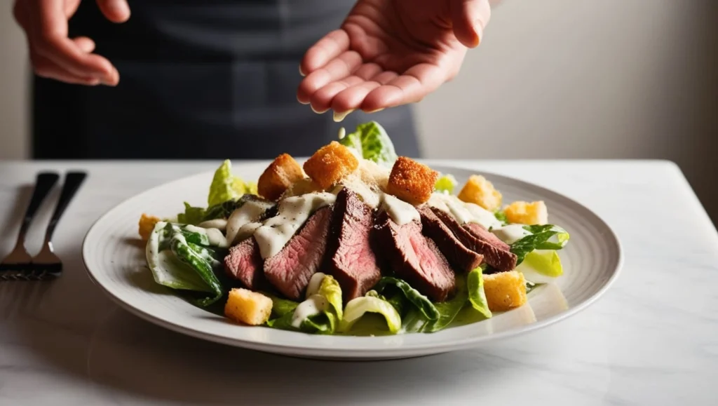 steak caesar salad