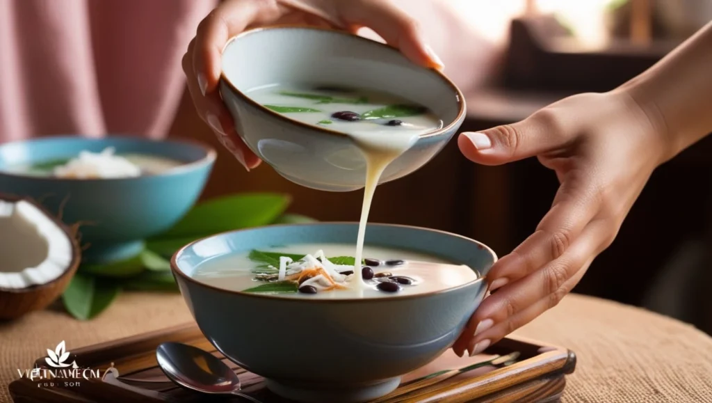 vegan vietnamese sweet soup dessert recipe