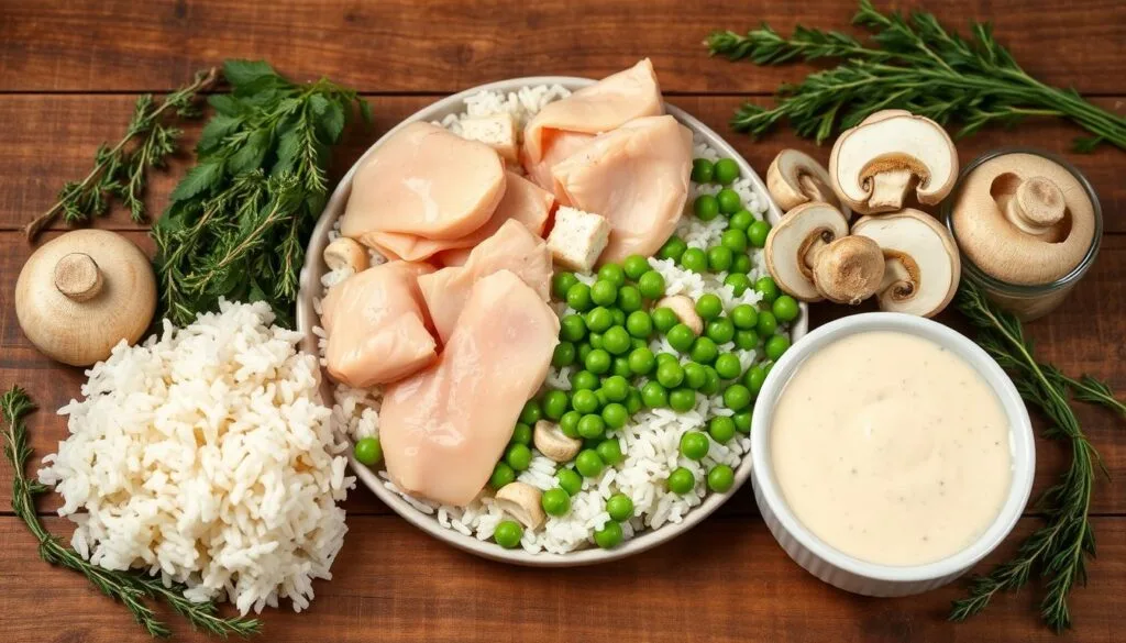 Creamy Chicken Casserole Ingredients