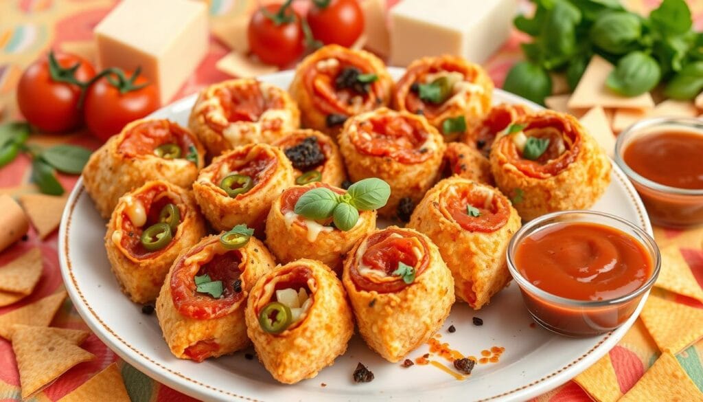 Customized pizza rolls