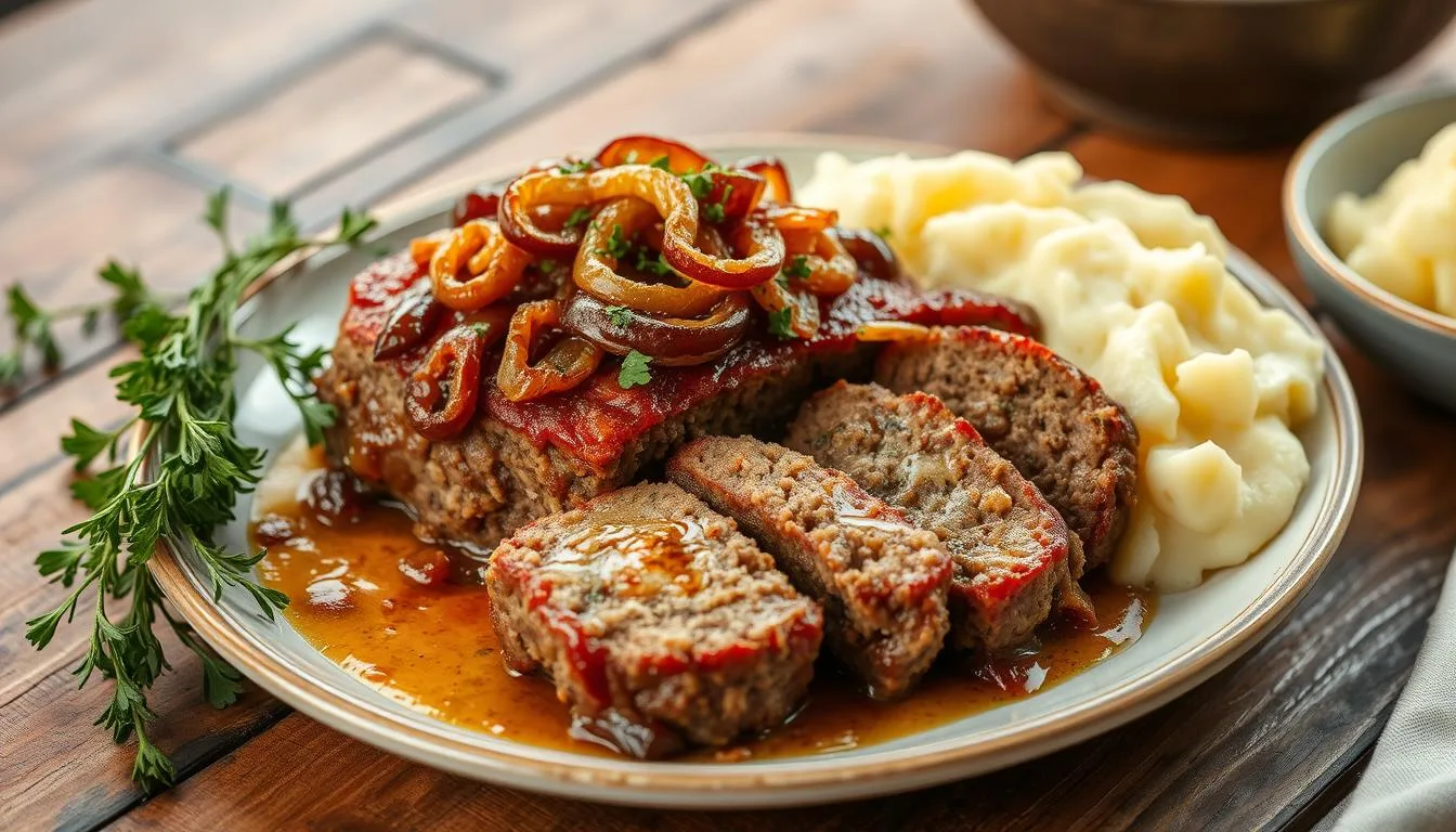 French Onion Meatloaf