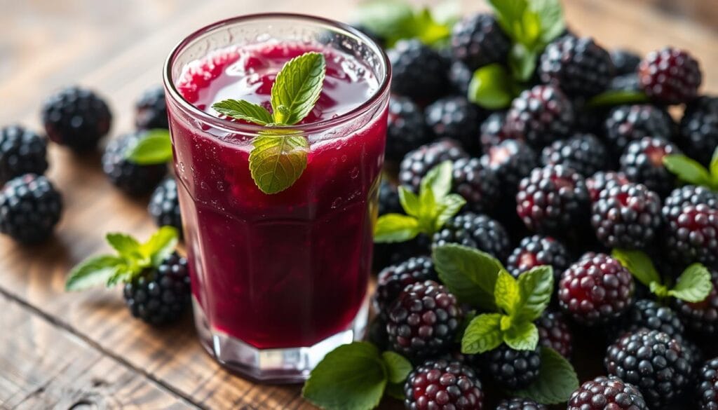 Fresh Blackberry Juice