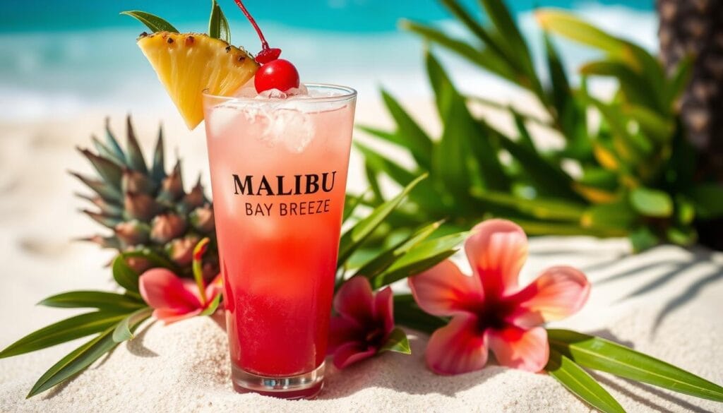 Malibu Bay Breeze Cocktail