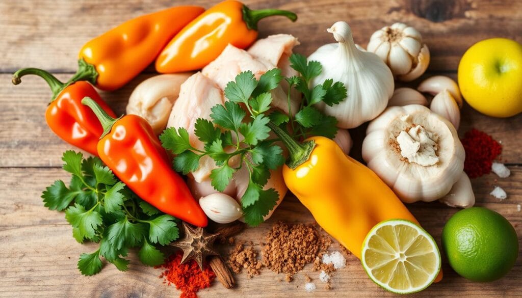 aji amarillo chicken ingredients