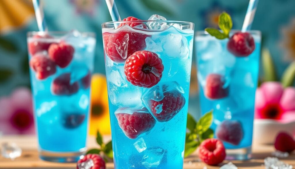 blue razz ice drink tutorial