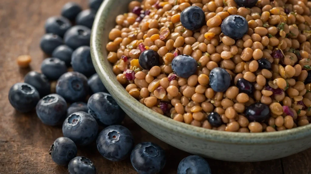 blueberry lentil bread recipe