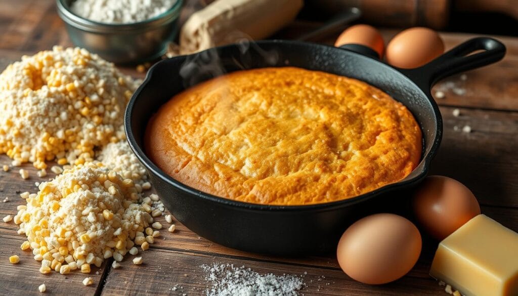 cast iron cornbread