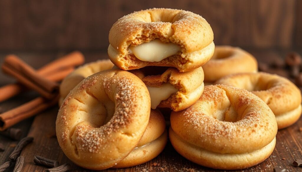 churro cheesecake cookies