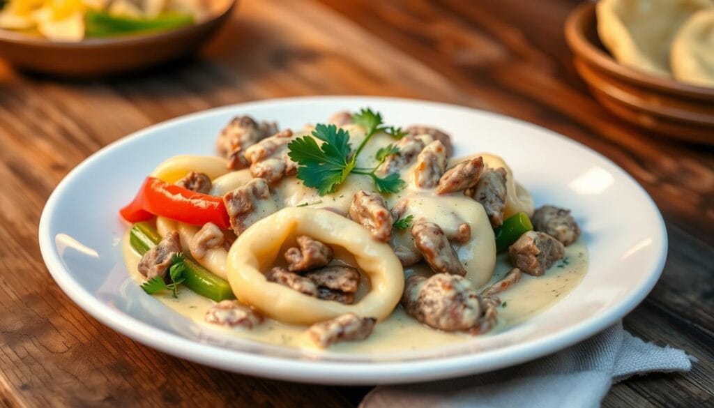 philly cheesesteak tortellini