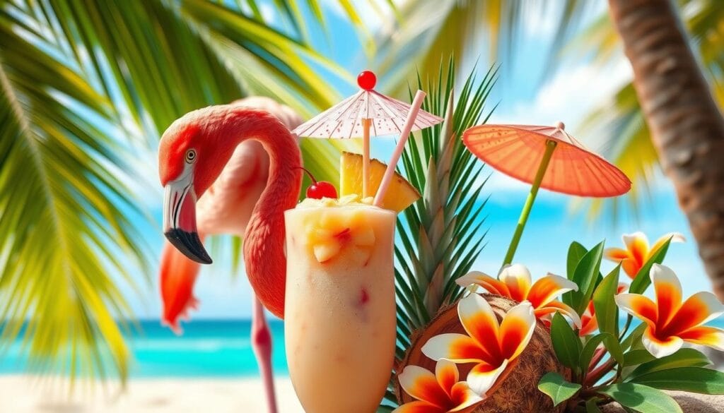 pink flamingo pina colada recipe