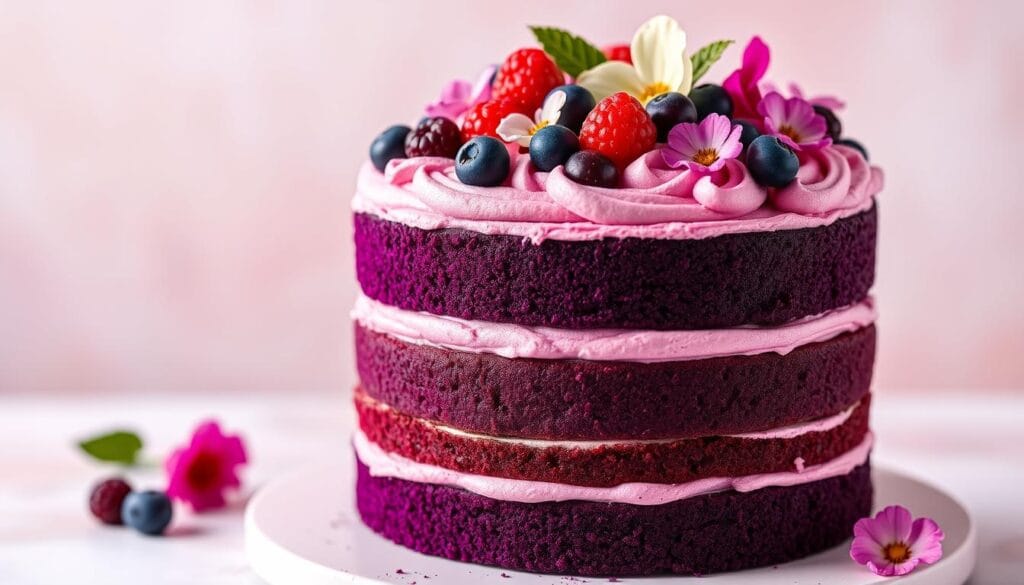 purple velvet cake