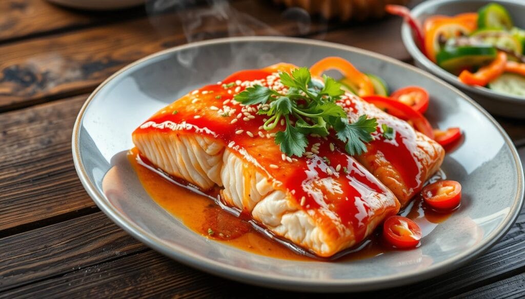 sweet chili salmon