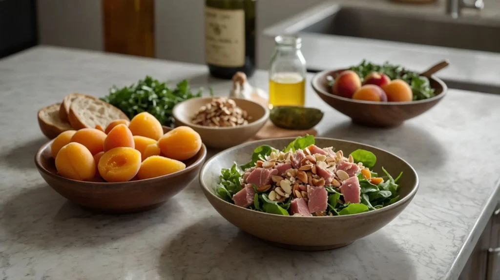 tuna apricot salad