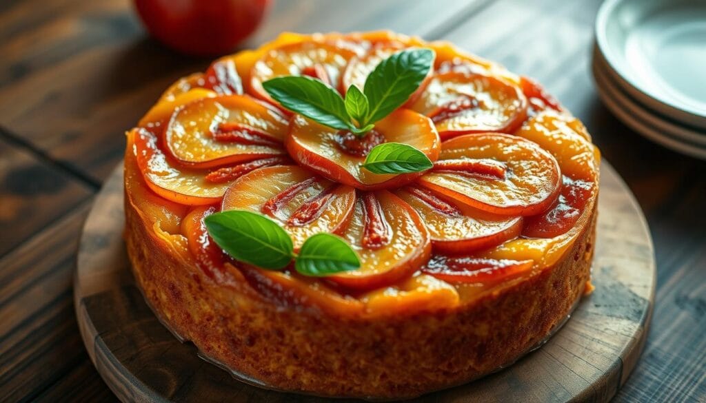 upside down cake