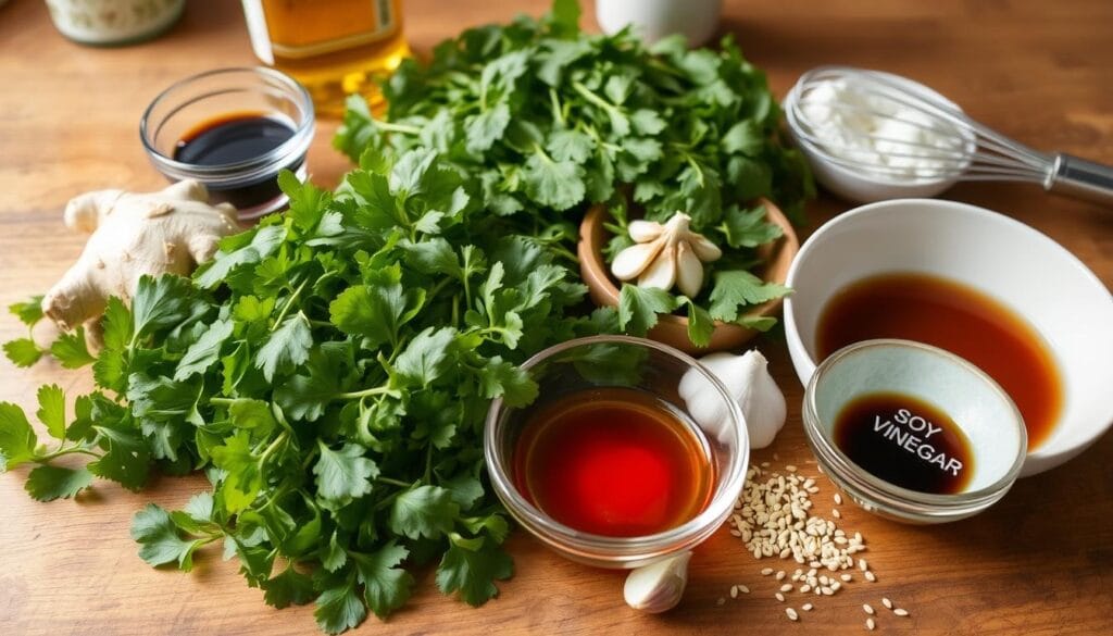 Asian Chicken Salad Dressing Preparation