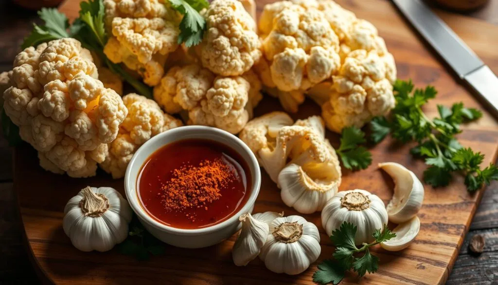 BBQ Roasted Cauliflower Ingredients