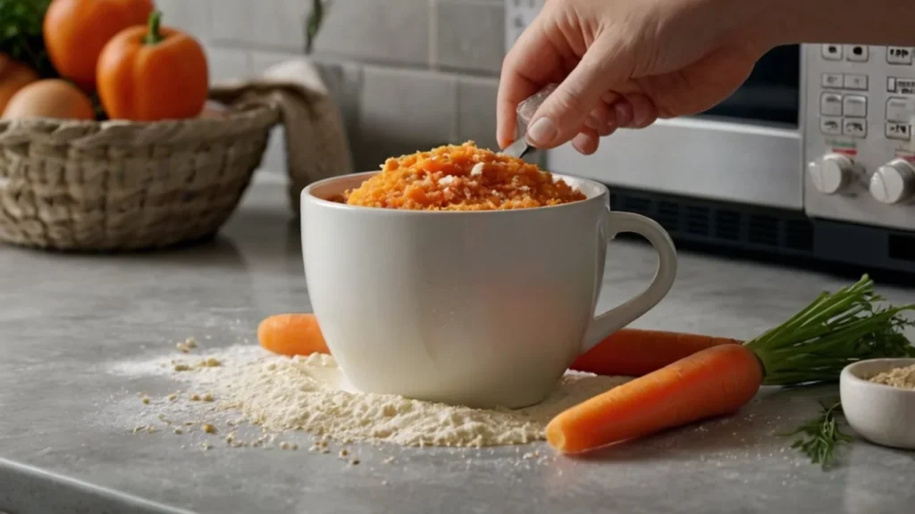 How to Make a Quick Carrot Mug Cake