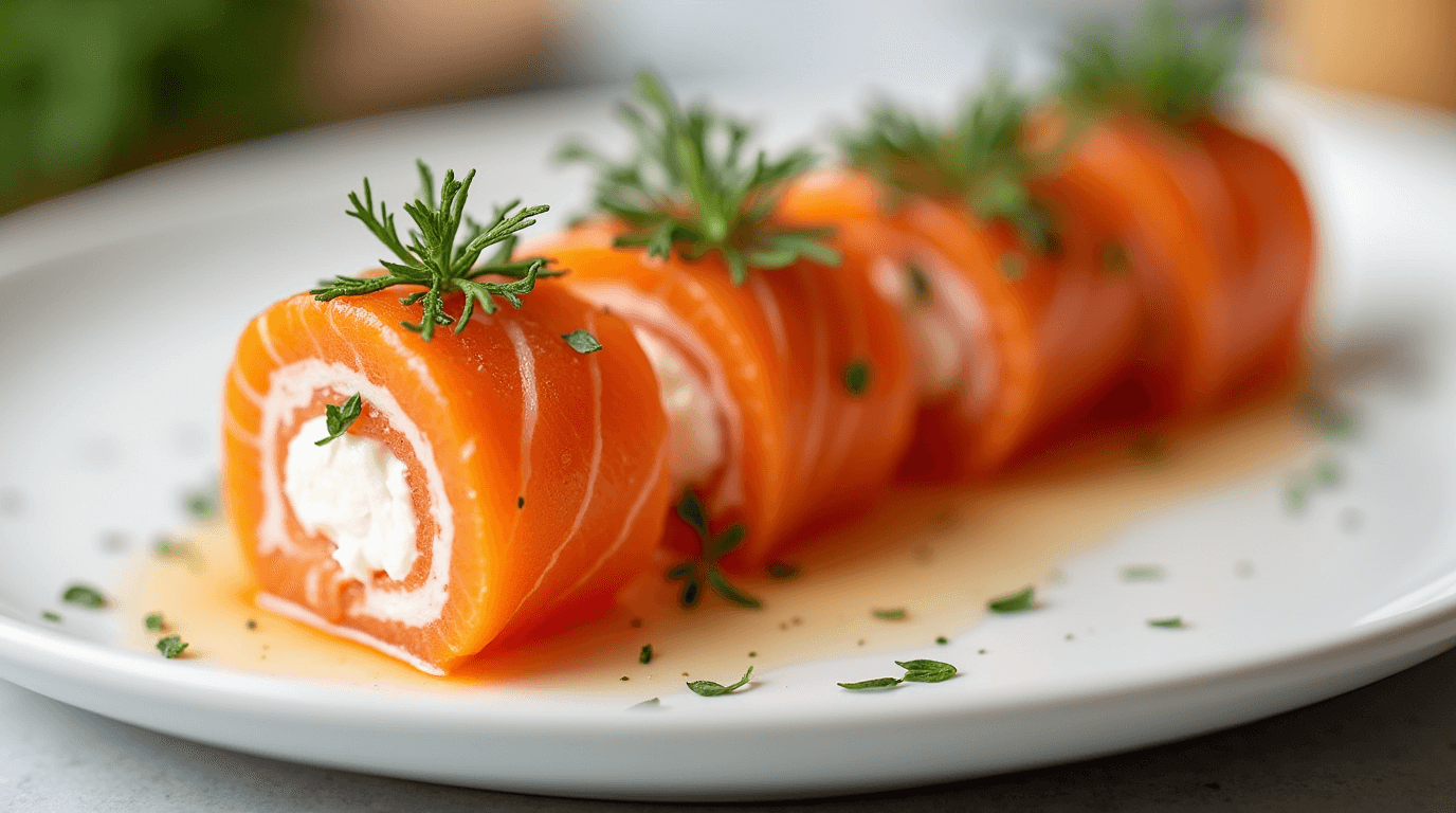 Chatelaine Smoked Salmon Roll