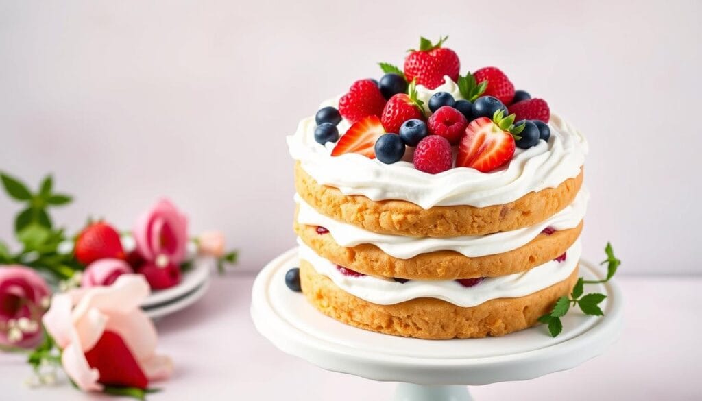 berry chantilly cake