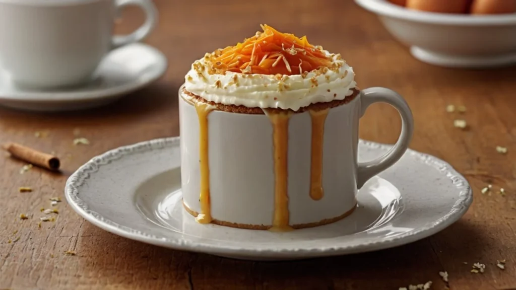 carrot mug cake recipe
