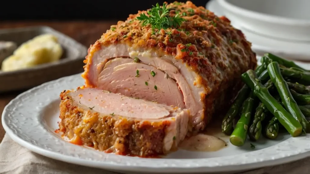 Chicken Cordon Bleu Meatloaf