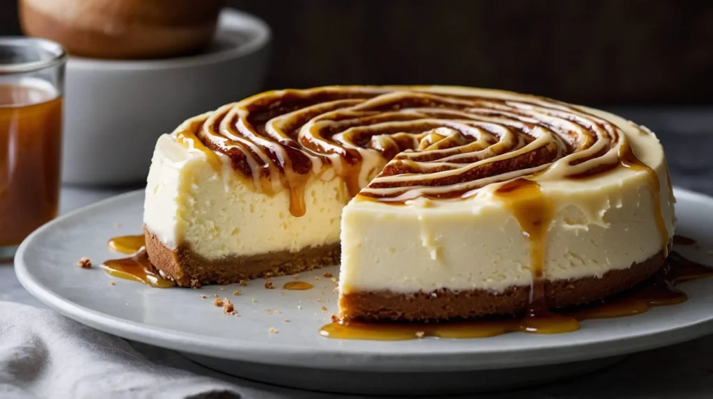 cinnamon roll honeybun cheesecake recipe