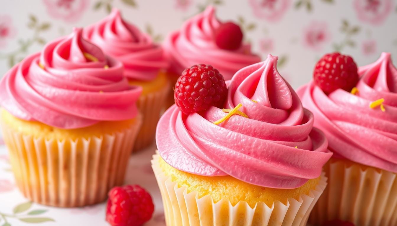 raspberry lemon heaven cupcakes