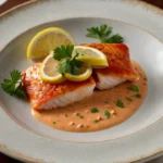 Red Snapper with Creamy Creole Sauce